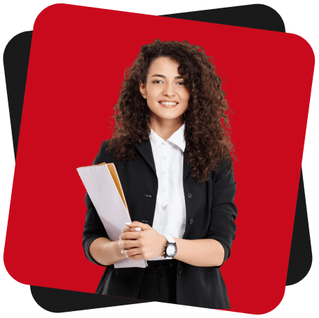 School counselor or coach providing individual support to a student or staff member